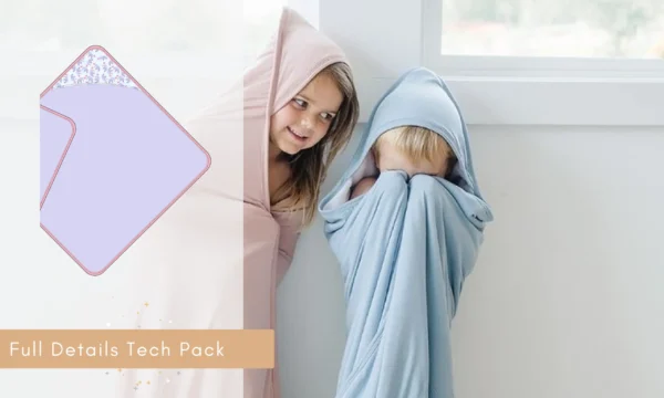 Baby Hooded Towel Tech Pack