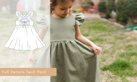 Ruffle Straps Dress Tech Pack