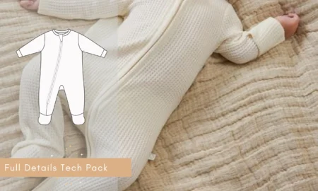 Zippered Baby SleepSuit Tech Pack